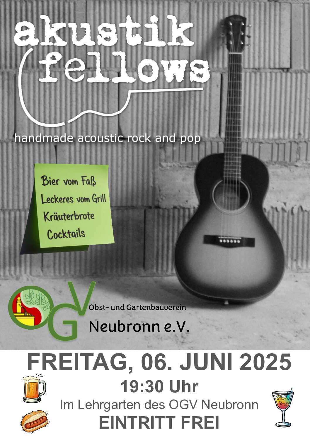 Gartenkonzert beim OGV Neubronn